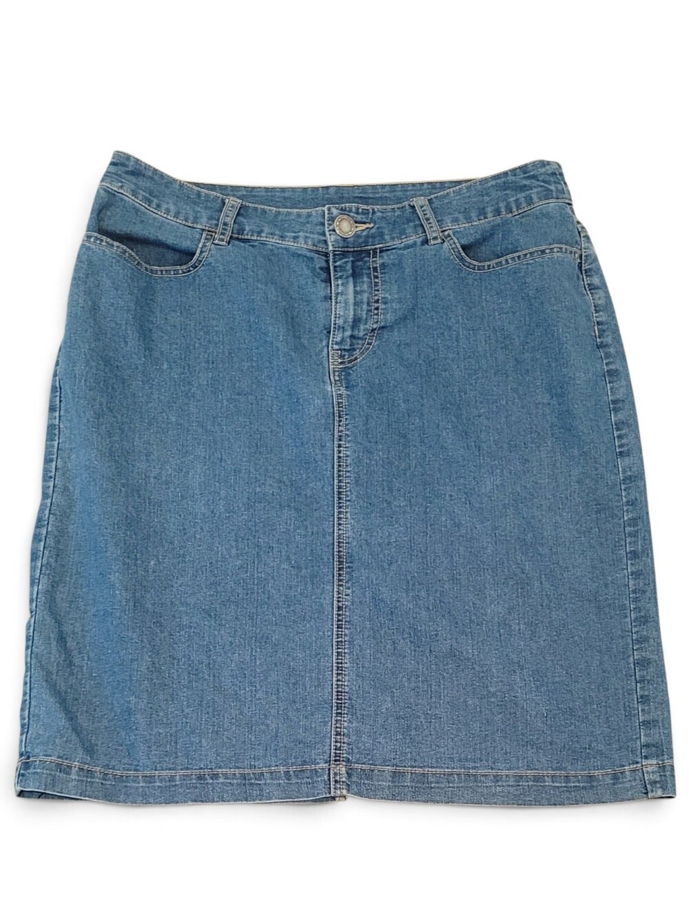 Kim Rogers Denim Skirt Size 6